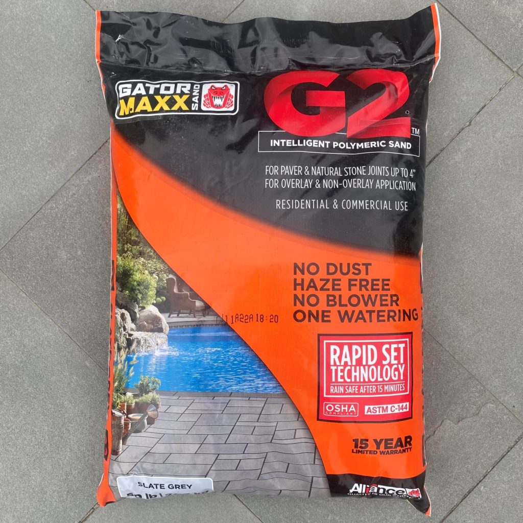 Gator Maxx G2 Top Polymeric Sand for Large Joints